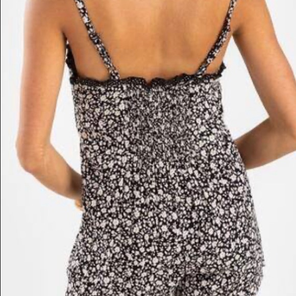 Francesca’s Collections Floral Button Front Romper by Angie - Picture 5 of 5